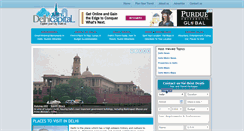 Desktop Screenshot of delhicapital.com